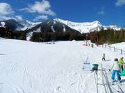 Téléski Mighty Moose avec piste d'entraînement facile