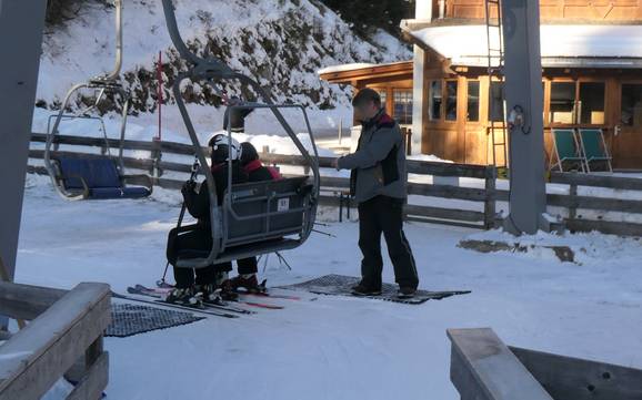Val d'Ultimo (Ultental): amabilité du personnel dans les domaines skiables – Amabilité Schwemmalm