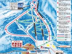 Plan des pistes Grand Sunpia Inawashiro
