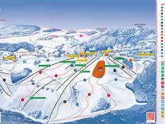 Plan des pistes Postwiesen Skidorf – Neuastenberg