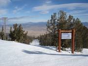 Vue sur le désert du Nevada