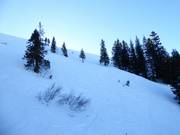 Zone de poudreuse au Roßkopf