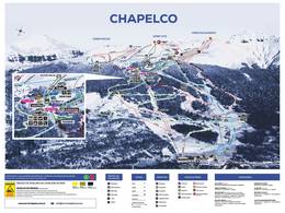 Plan des pistes Chapelco