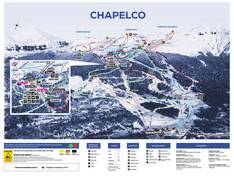 Plan des pistes Chapelco