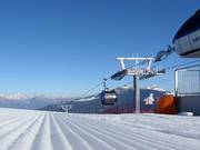 Préparation parfaite des pistes dans le domaine skiable de Folgaria/Fiorentini