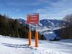 Lienz: indications de directions sur les domaines skiables – Indications de directions Hochstein – Lienz