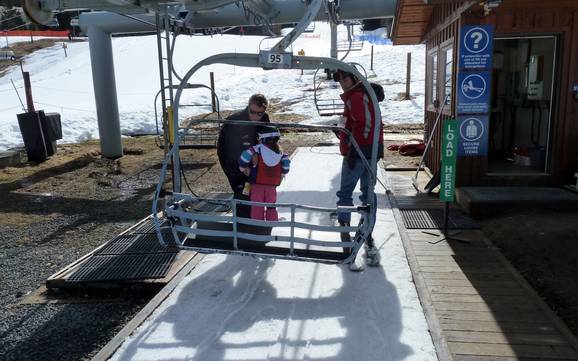 Chaînons Garibaldi: amabilité du personnel dans les domaines skiables – Amabilité Whistler Blackcomb