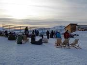 Coucher de soleil au sommet