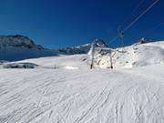 Piste facile n° 39 au Tiefenbachferner