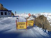 Aux endroits dangereux, il faut freiner.