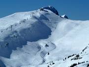 Vue sur la descente du Ragaz