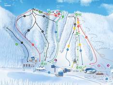 Plan des pistes Bobrovy Log – Krasnoïarsk