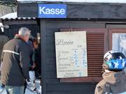 Liste des prix à la station de départ