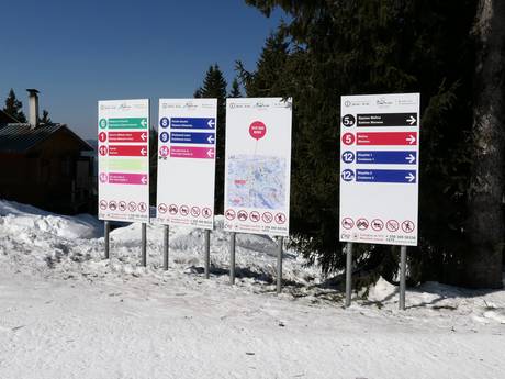 Smoljan: indications de directions sur les domaines skiables – Indications de directions Pamporovo