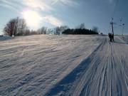 Piste directement à côté du téléski