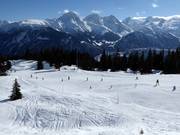 Pistes faciles au téléski d'entraînement Caischavedra