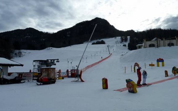 La plus haute gare aval dans la Ferienregion St. Johann in Tirol (région touristique de St. Johann in Tirol) – domaine skiable Lärchenhof – Erpfendorf
