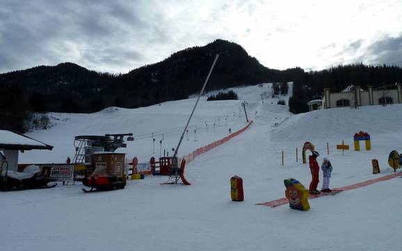 La plus haute gare aval dans la Ferienregion St. Johann in Tirol (région touristique de St. Johann in Tirol) – domaine skiable Lärchenhof – Erpfendorf La plus haute gare aval dans la Ferienregion St. Johann in Tirol (région touristique de St. Johann in Tirol) – domaine skiable Lärchenhof – Erpfendorf
