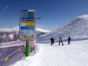 Signalisation sur les pistes