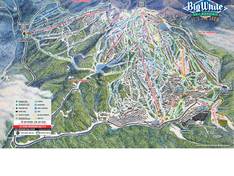 Plan des pistes Big White