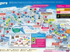 Plan des pistes Mitsumata/Kagura/Tashiro (Mt. Naeba)