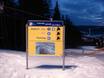 République tchèque: indications de directions sur les domaines skiables – Indications de directions Lipno