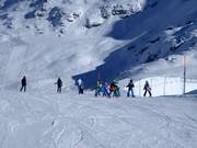 Cours de ski dans le domaine skiable