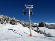 Dorfbahn Gerlos I - 10 places | Télécabine avec sièges chauffants (monocâble à mouvement unidirectionnel)