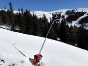 Canons à neige dans le Lachtal