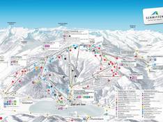 Plan des pistes Schmittenhöhe – Zell am See