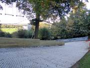 Départ de la piste principale dans la zone de ski sec The Oakwood