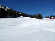 Partie supérieure de la descente olympique