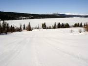 Descente facile au téléski Galagynten