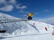 Canon à neige performant dans le domaine skiable de Coronet Peak