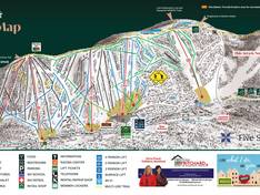 Plan des pistes Holimont