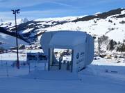 Parcours Ski-Movie près de la télécabine Unterschwarzach