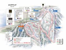 Plan des pistes Biwako Valley