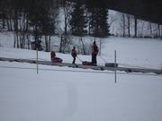 Montée vers le tubing