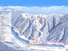 Plan des pistes Naggler Alm – Techendorf (Weissensee)