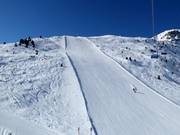 Piste difficile Les Crêtes à Grimentz