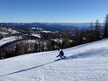Domaines skiables pour skieurs confirmés et freeriders Monts-Nock (Nockberge) – Skieurs confirmés, freeriders Hochrindl – Sirnitz