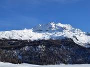 Corvatsch depuis la vallée