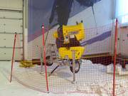 Canon à neige dans le hall de ski SNØ près d'Oslo