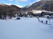 Pente d'entraînement avec tapis roulants (La Thuile)