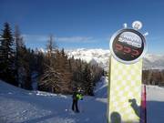 Piste de vitesse Reiteralm avec départ à la Reiteralmhütte