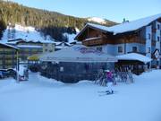 Bar à parasol au télésiège Roßkopfbahn à Zauchensee