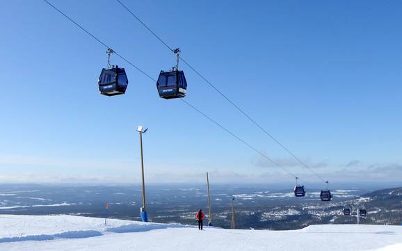 Meilleur domaine skiable dans le comté de Dalécarlie (Dalarnas län) – Évaluation Idre Fjäll