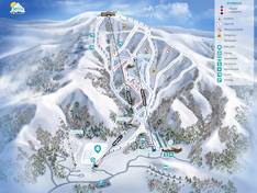 Plan des pistes Myler Mountain Resort