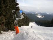 Enneigement complet sur la piste Familiale