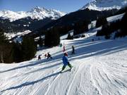 Cours de ski pour enfants à Savognin